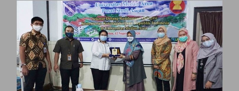Kunjungan Delegasi Kementerian Ketenagakerjaan Republik Indonesia Ke Universitas Medan Area
