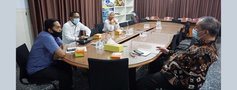 Kunjungan Direktur PDAM Tirtasari Binjai Ke Universitas Medan Area