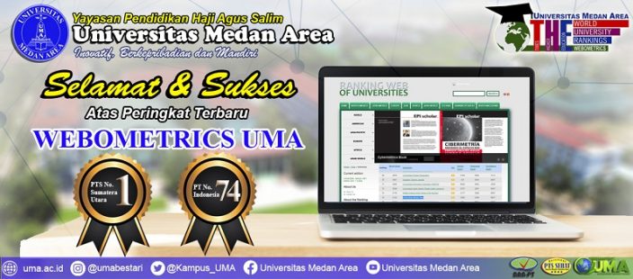 Universitas Medan Area peringkat 1 PTS