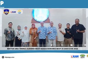 Rektor UMA Terima Audiensi BKSTI Bahas Kongres BKSTI XI dan ICoIE 2026