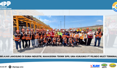 Belajar Langsung di Dunia Industri, Mahasiswa Teknik Sipil UMA Kunjungi PT Pelindo Multi Terminal